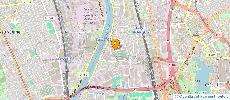 localisation de l'entreprise SAKHO DYNASTY à ALFORTVILLE