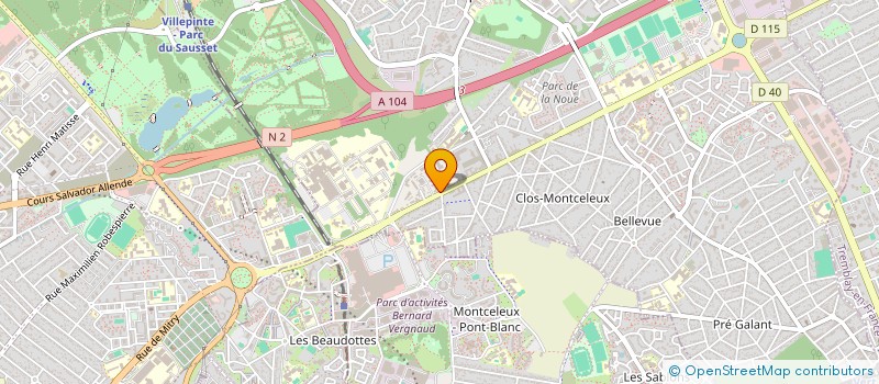 localisation de l'entreprise SAKILI LMNP à VILLEPINTE