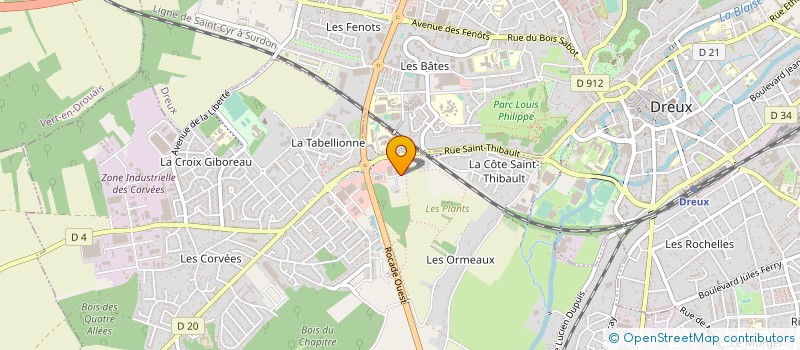 localisation de l'entreprise SAKINA à VERNOUILLET