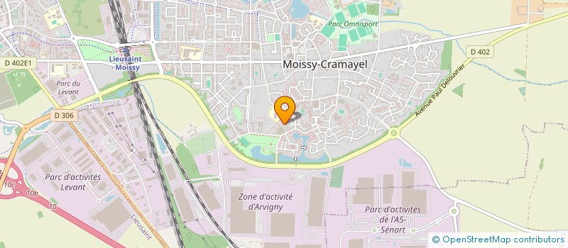 localisation de l'entreprise SAKINA à MOISSY-CRAMAYEL