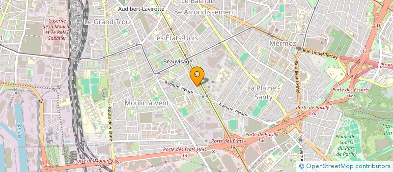 localisation de l'entreprise SAKINA  LYON