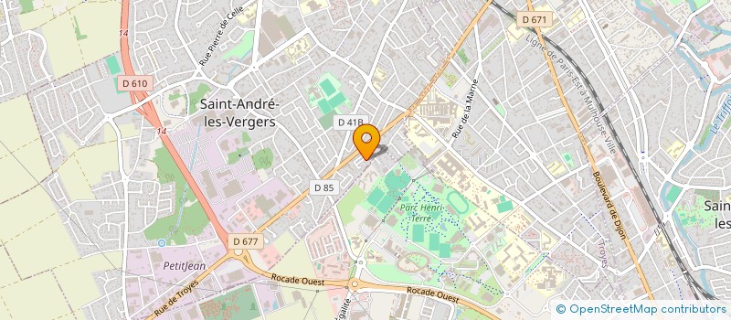 localisation de l'entreprise SAKINA  SAINT-ANDRE-LES-VERGERS