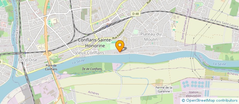 localisation de l'entreprise SAKINA GROUPE  CONFLANS-SAINTE-HONORINE