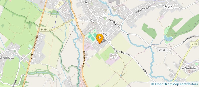 localisation de l'entreprise SAKINA IMMO  CESSY