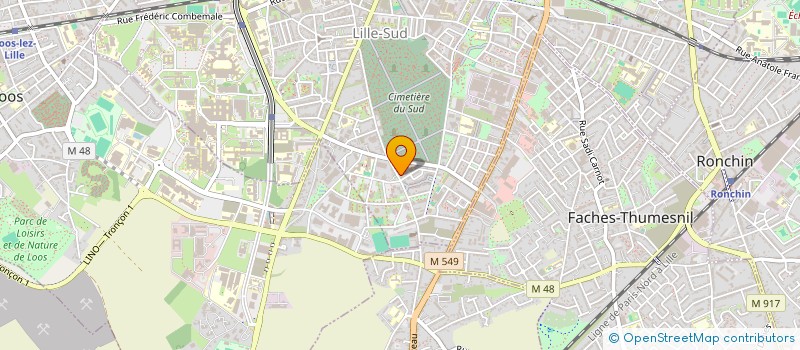 localisation de l'entreprise SAKINAH  LILLE