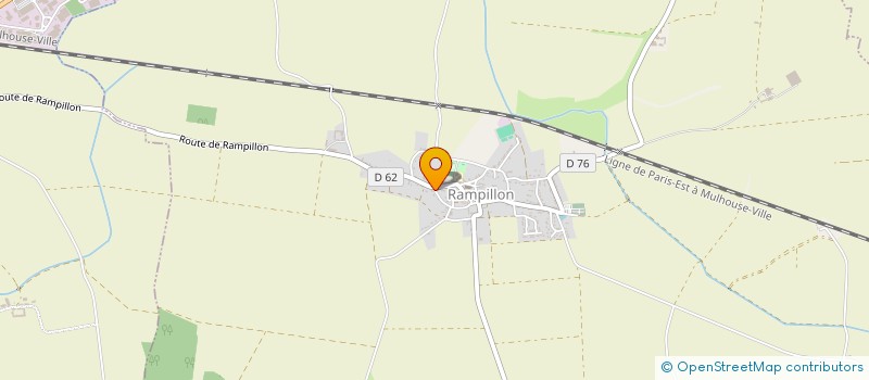 localisation de l'entreprise SAKIRA  RAMPILLON