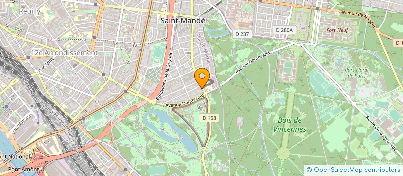 localisation de l'entreprise SAKIRA à SAINT-MANDE