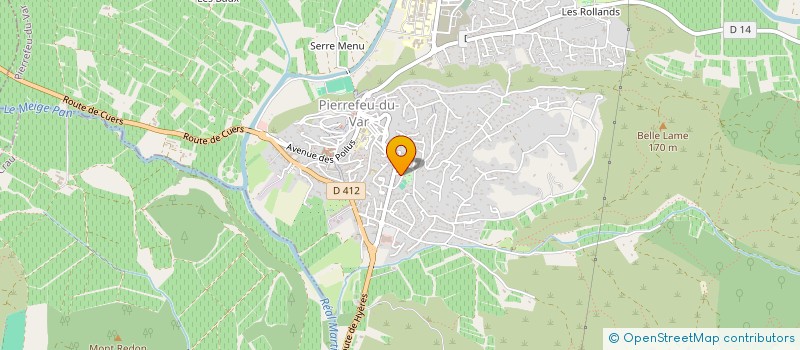 localisation de l'entreprise SAKIS  CUERS