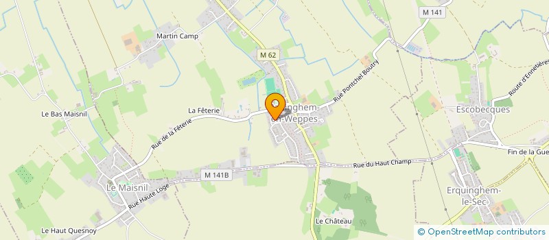 localisation de l'entreprise SAKKARA  RADINGHEM-EN-WEPPES