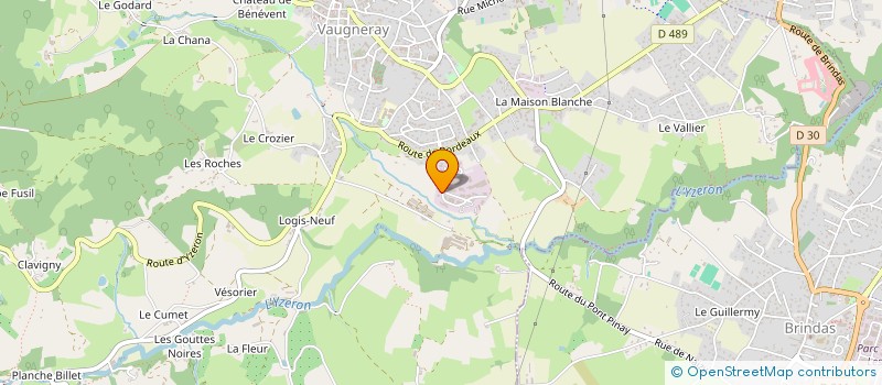 localisation de l'entreprise SAKKARAH SUD  GREZIEU-LA-VARENNE