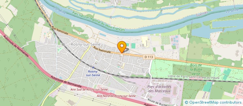 localisation de l'entreprise SAKOLLARI  ROSNY-SUR-SEINE