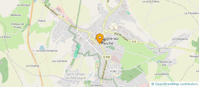 localisation de l'entreprise SAKR à MORTAGNE-AU-PERCHE