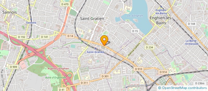 localisation de l'entreprise SAKR BAT ET FILS  SAINT-GRATIEN