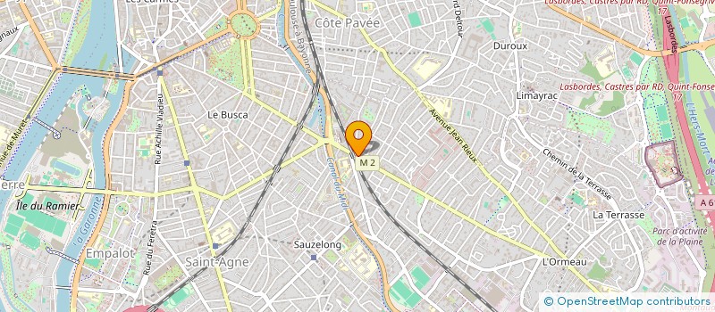 localisation de l'entreprise SAKULA à TOULOUSE