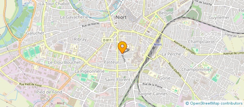 localisation de l'entreprise SAKURA à NIORT
