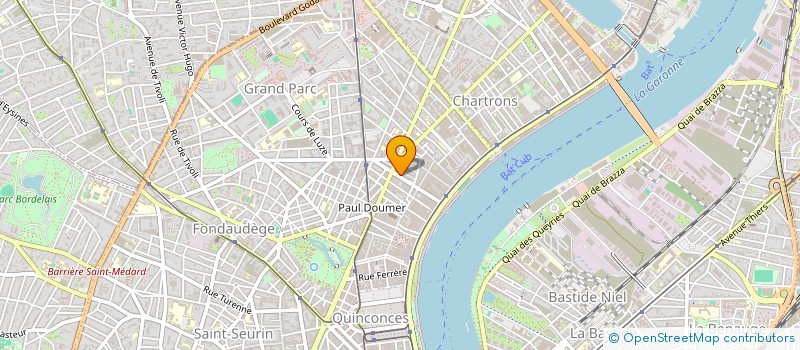 localisation de l'entreprise SAKURA à BORDEAUX
