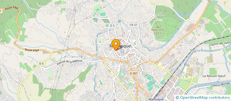 localisation de l'entreprise SAKURA à MANOSQUE