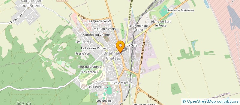 localisation de l'entreprise SAKURA  BRIENNE-LE-CHATEAU