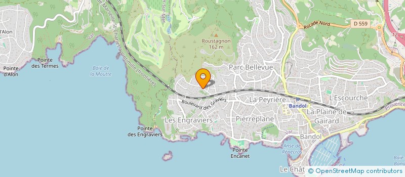 localisation de l'entreprise SAKURA  BANDOL