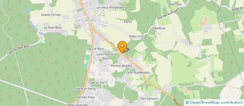 localisation de l'entreprise SAKURA  CAMORS