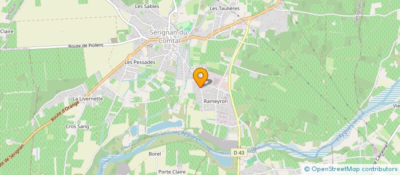 localisation de l'entreprise SAKURA CARS REVIVAL  PIOLENC