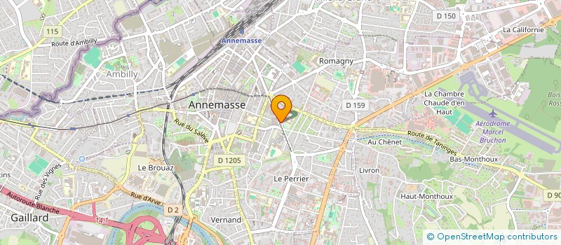 localisation de l'entreprise SAKURA, L'AR DU MOUVEMENT  ANNEMASSE  ANNEMASSE