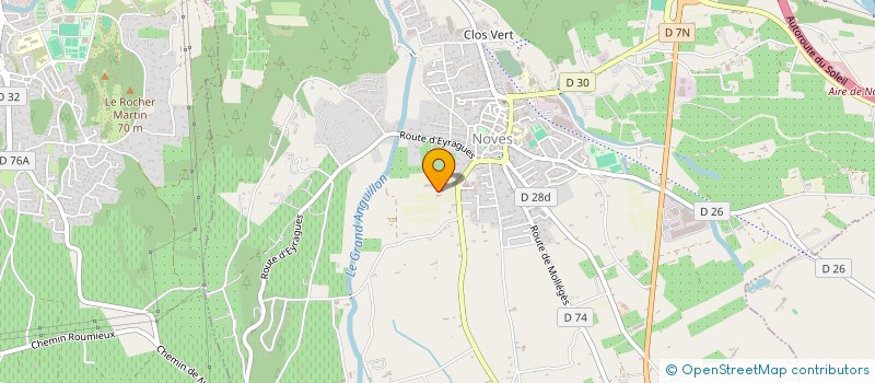 localisation de l'entreprise SAKURA MARKET  NOVES