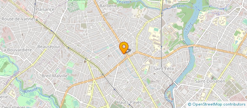 localisation de l'entreprise SAKURA OMNISPORTS à NANTES