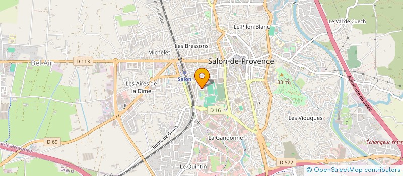 localisation de l'entreprise SAKURA SUSHI à SALON-DE-PROVENCE