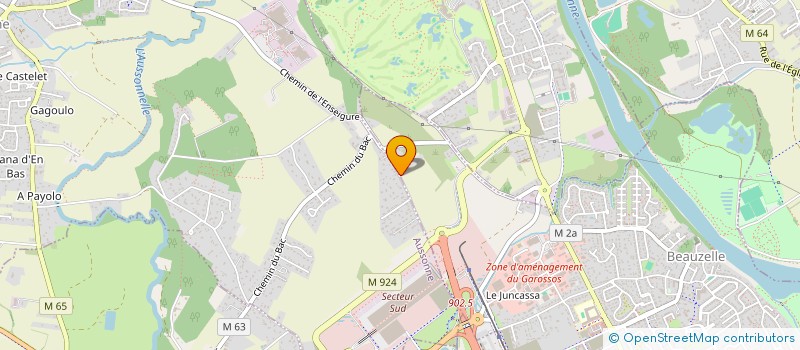 localisation de l'entreprise SAKURA31-HOLDING  BEAUZELLE