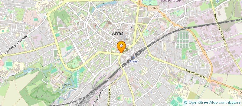 localisation de l'entreprise SAKURAA DISTRI à ARRAS