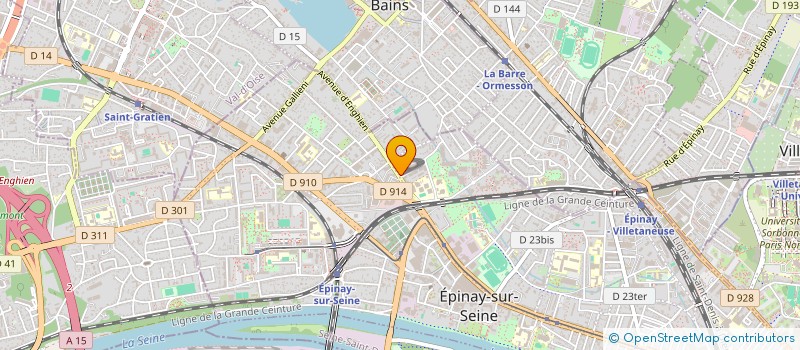 localisation de l'entreprise SAKURAM BIEN-ETRE à EPINAY-SUR-SEINE