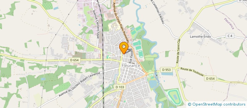 localisation de l'entreprise SAKURANOHANA DOJO  FLEURANCE