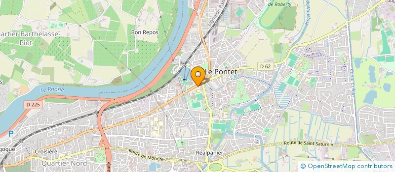 localisation de l'entreprise SAL CONSEILS à LE PONTET