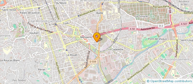 localisation de l'entreprise SAL RENOVATION  MARSEILLE