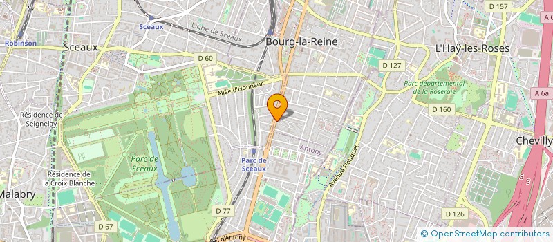 localisation de l'entreprise SAL SYS IT  BOURG-LA-REINE