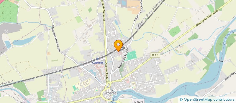 localisation de l'entreprise SALA FACADES  CAZERES