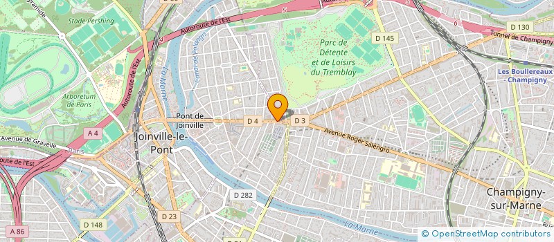 localisation de l'entreprise SALA                          SERGE  JOINVILLE-LE-PONT