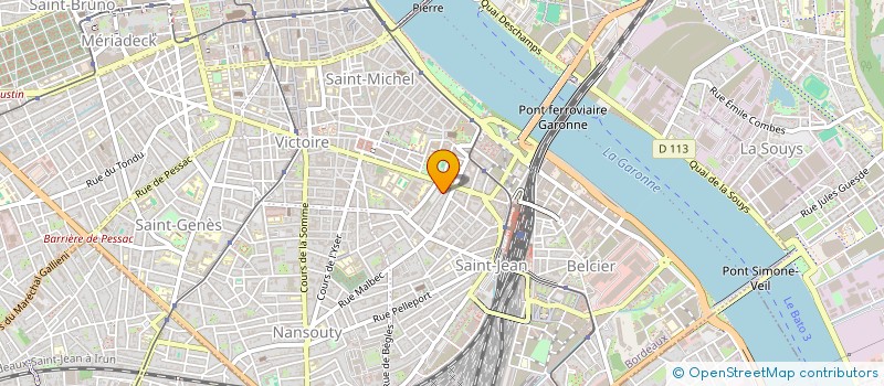 localisation de l'entreprise SALA THE BAND  BORDEAUX