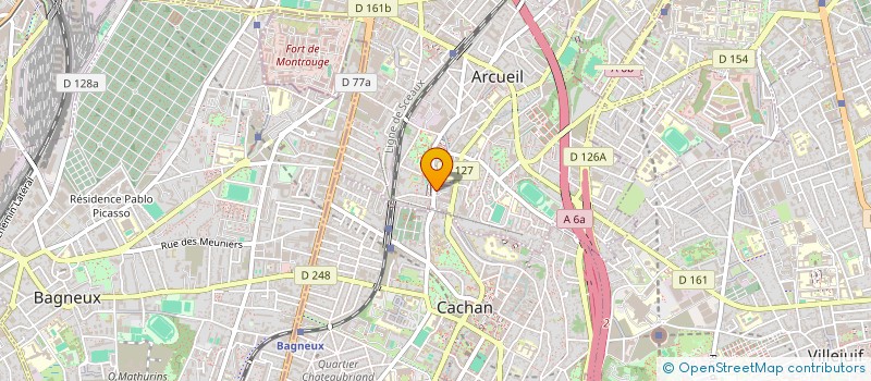 localisation de l'entreprise SALABUN THAI  ARCUEIL