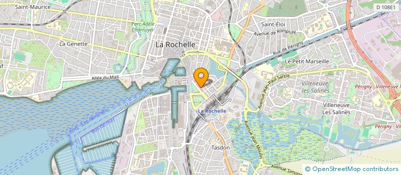 localisation de l'entreprise SALAD'DAYS  LA ROCHELLE