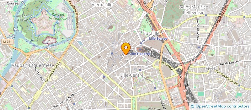 localisation de l'entreprise SALADE DE FRUITS à LILLE