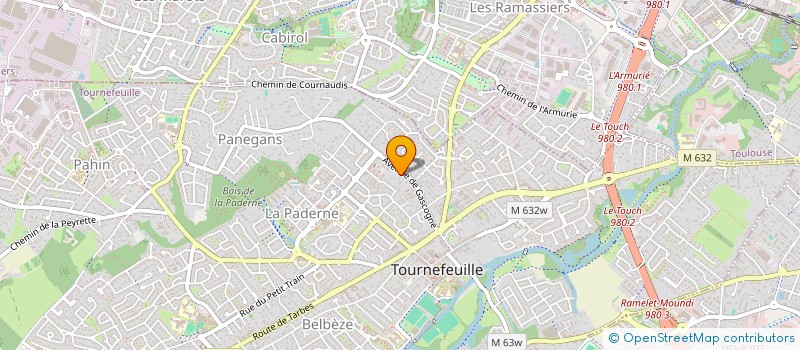 localisation de l'entreprise SALADE ET PARTAGE  TOURNEFEUILLE