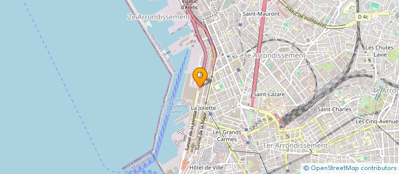 localisation de l'entreprise SALADE TDP MARSEILLE à MARSEILLE