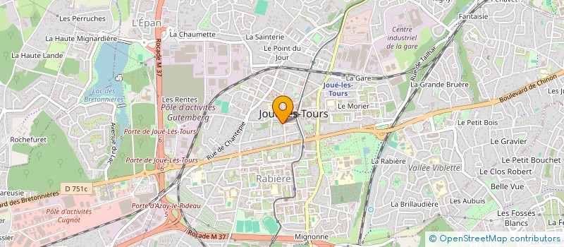 localisation de l'entreprise SALADE TOMATE UNION à JOUE-LES-TOURS