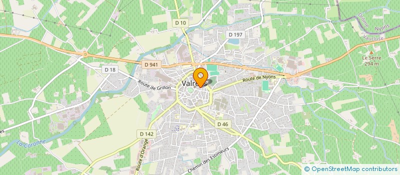 localisation de l'entreprise SALADELSOL à VALREAS