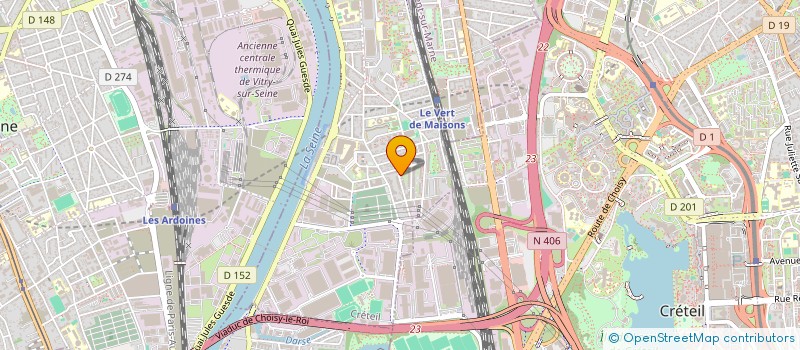 localisation de l'entreprise SALADEM à ALFORTVILLE