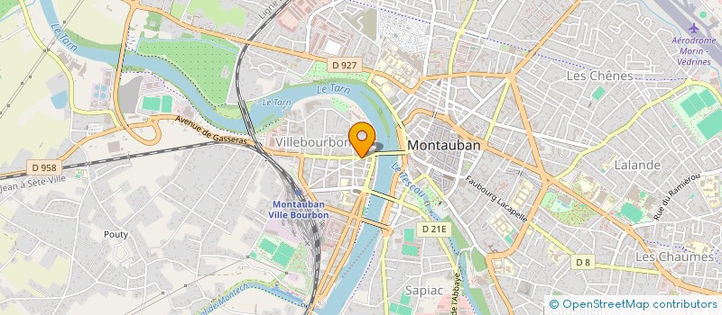 localisation de l'entreprise SALADIN à MONTAUBAN