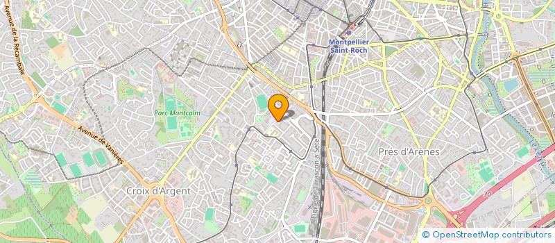 localisation de l'entreprise SALAH à MONTPELLIER
