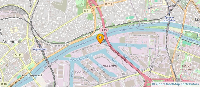 localisation de l'entreprise SALAH BERKANE LOCATION à GENNEVILLIERS